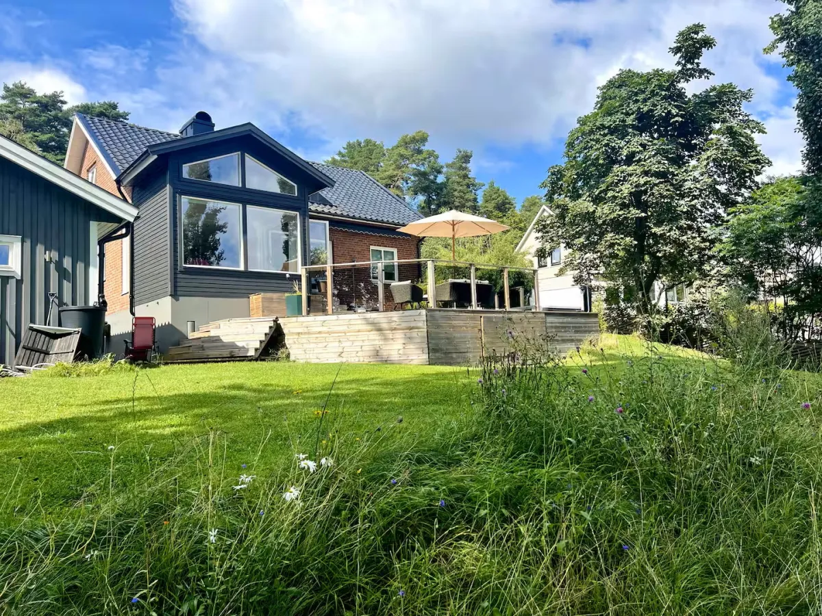 Stilvolle Villa, Terrasse und Garten