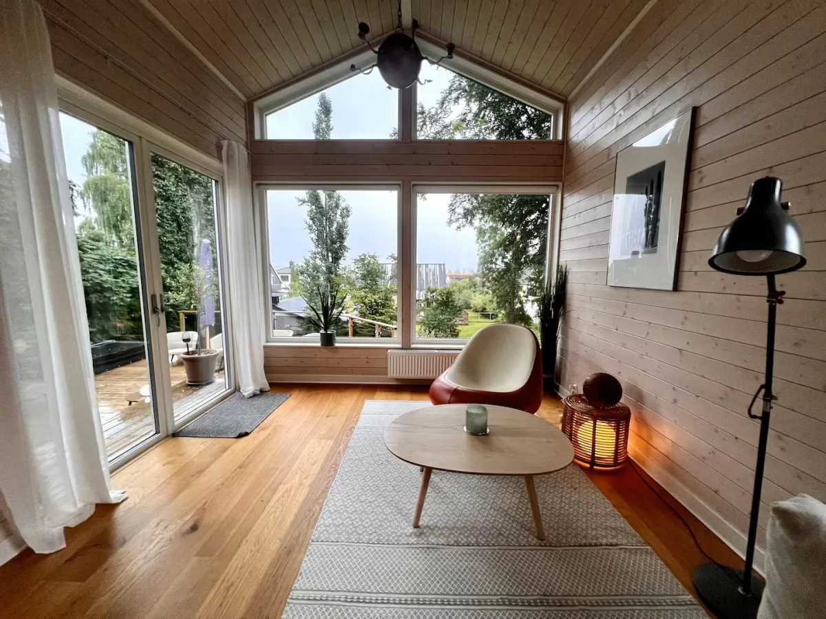 Stilvolle Villa, Terrasse und Garten